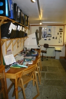 Family history resources include paper records and a microfilm viewer.